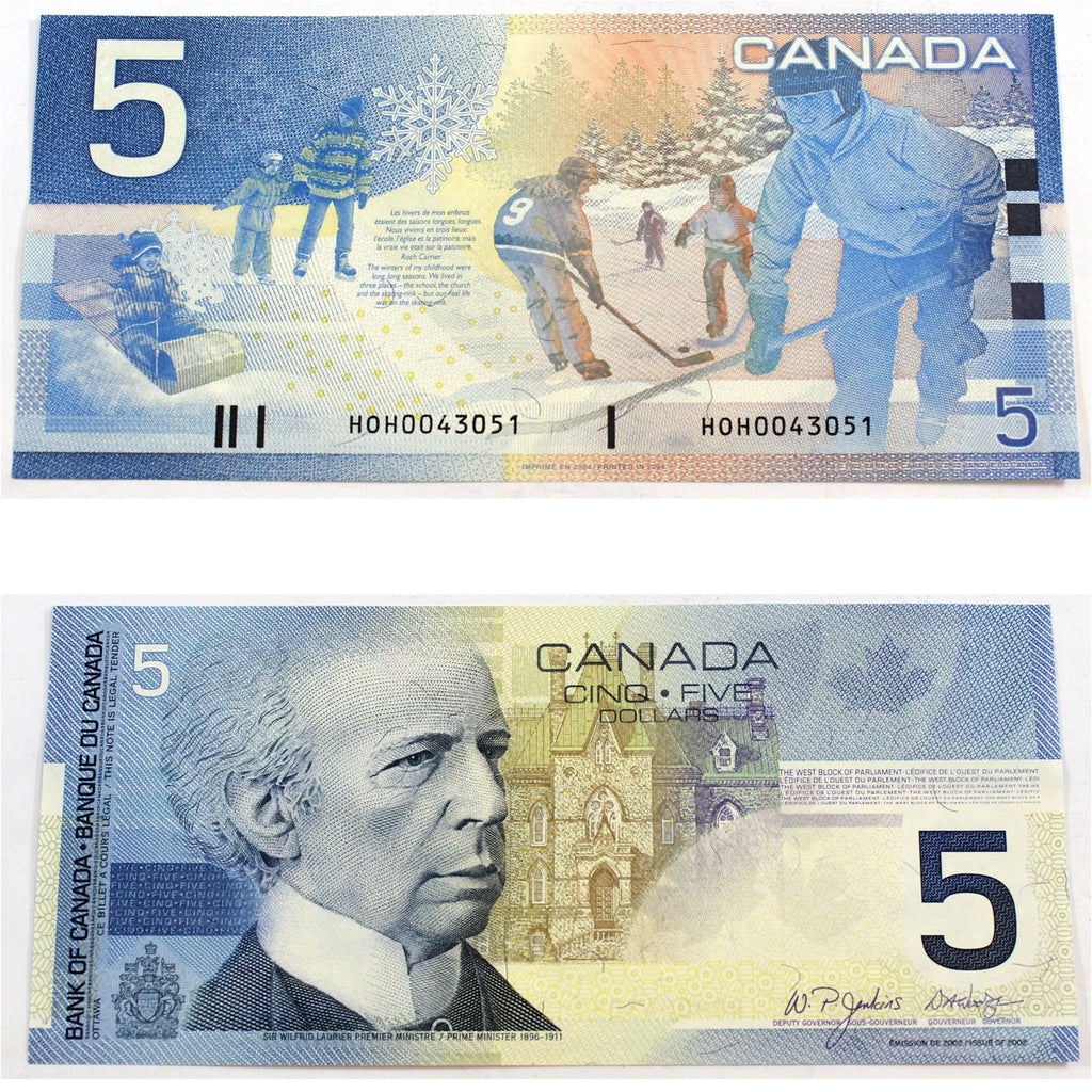BC-62b 2004 Canada $5 Jenkins-Dodge, HOH, Choice Uncirculated (CUNC63)