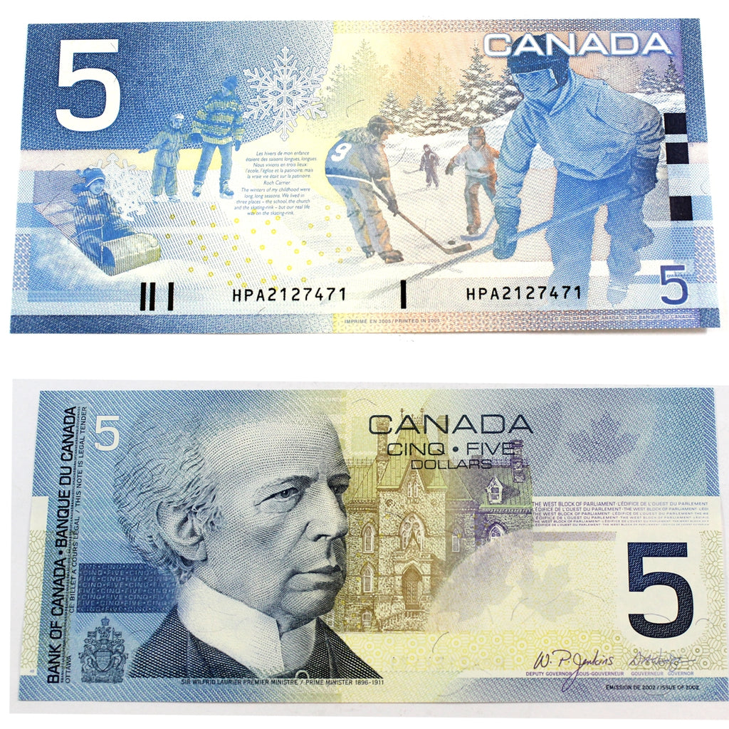 BC-62b 2005 Canada $5 Jenkins-Dodge, HPA, Gem Uncirculated (GUNC65)