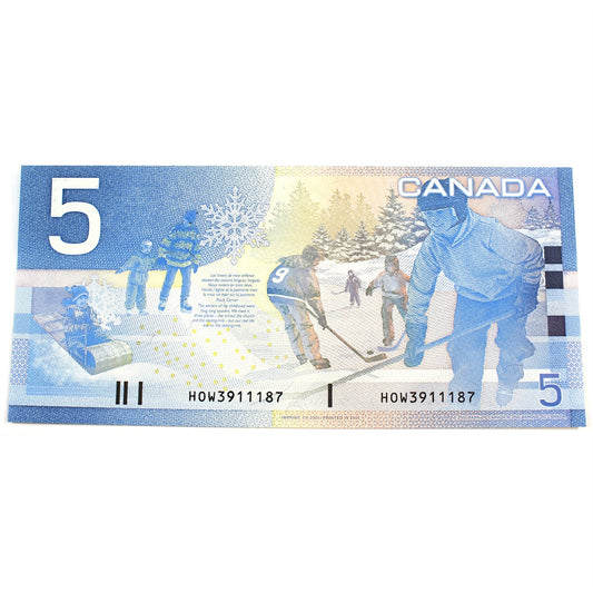 BC-62b 2005 Canada $5 Jenkins-Dodge, HOW, CUNC