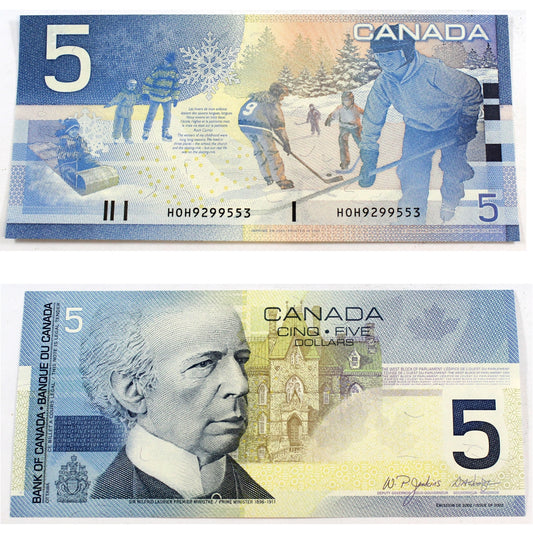 BC-62bA 2005 Canada $5 Jenkins-Dodge, HOH (9.20-9.40), CUNC