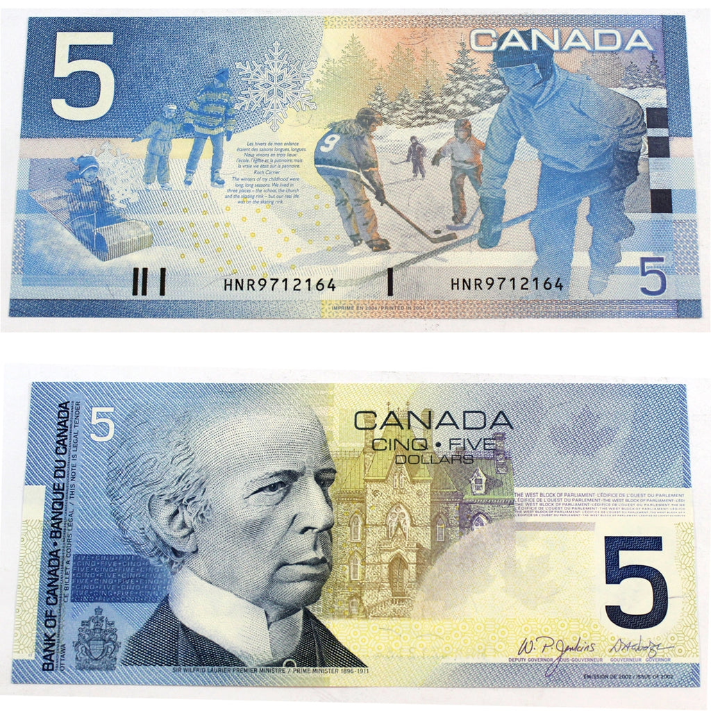 BC-62bA 2004 Canada $5 Jenkins-Dodge, HNR (9.56-9.90), Choice Uncirculated (CUNC63)