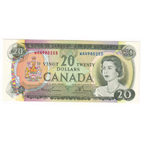 BC-50b 1969 Canada $20 Lawson-Bouey, WA, Uncirculated (MS60)
