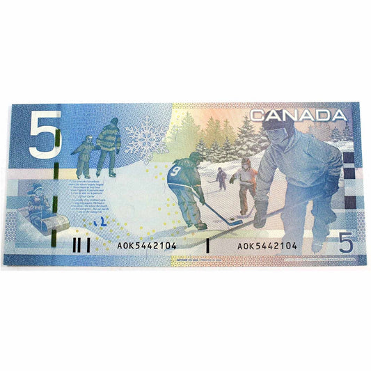 BC-67a 2006 Canada $5 Jenkins-Dodge, AOK, Choice Uncirculated (CUNC63)