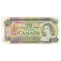 BC-50b 1969 Canada $20 Lawson-Bouey, YF, Circ