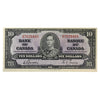 BC-24b 1937 Canada $10 Gordon-Towers, B/D, Extra Fine (EF40)