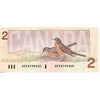 BC-55a 1986 Canada $2 Crow-Bouey, ARZ, AU-UNC (AU55)