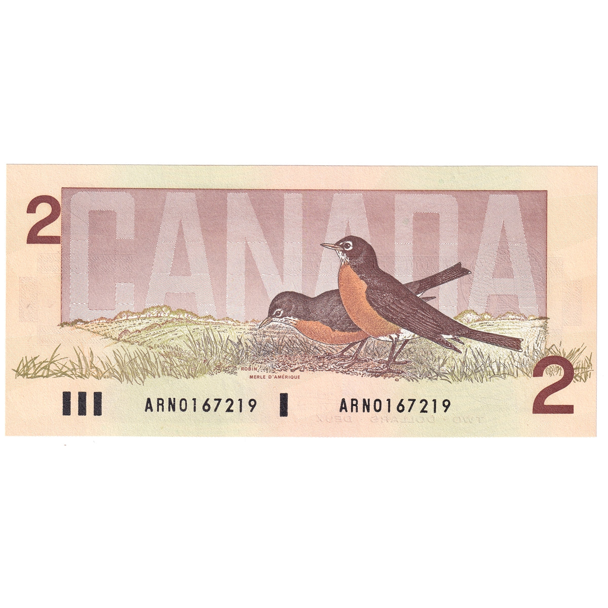 BC-55a 1986 Canada $2 Crow-Bouey, ARN, Choice Uncirculated (CUNC63)