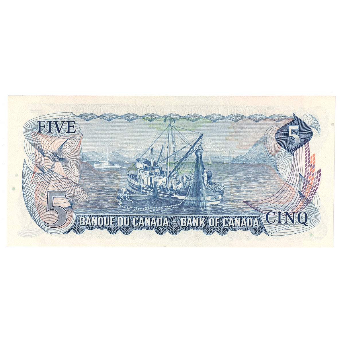 BC-48b 1972 Canada $5 Lawson-Bouey, CP, Uncirculated (MS60)