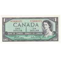 BC-37bA 1954 Canada $1 Beattie-Rasminsky, *A/Y, Uncirculated (MS60)