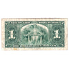 BC-21c 1937 Canada $1 Gordon-Towers, C/M, Circ