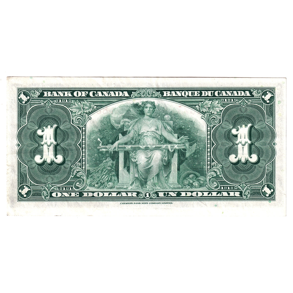 BC-21c 1937 Canada $1 Gordon-Towers, J/M, EF-AU (EF45)