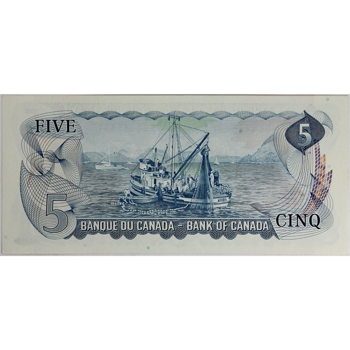BC-48b 1972 Canada $5 Lawson-Bouey, SD, Uncirculated (MS60)