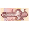 BC-55a 1986 Canada $2 Crow-Bouey, AUM, Very Fine (VF20)
