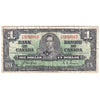 BC-21d 1937 Canada $1 Coyne-Towers, Z/M, F