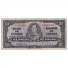 BC-24b 1937 Canada $10 Gordon-Towers, T/D, F-VF (F15)