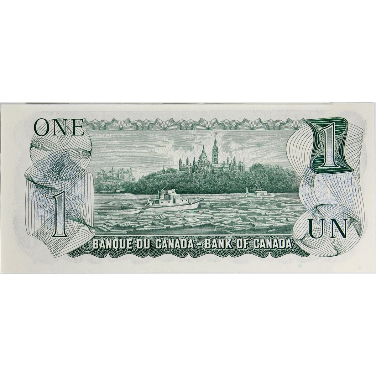 BC-46a 1973 Canada $1 Lawson-Bouey, MA, Choice Uncirculated (CUNC63)