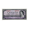 BC-40b 1954 Canada $10 Beattie-Rasminsky, U/T, Uncirculated (MS60)