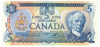 BC-53a 1979 Canada $5 Lawson-Bouey, Almost Uncirculated (AU50)