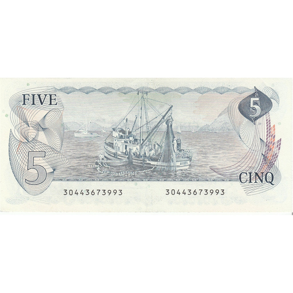 BC-53a 1979 Canada $5 Lawson-Bouey, EF-AU (EF45)