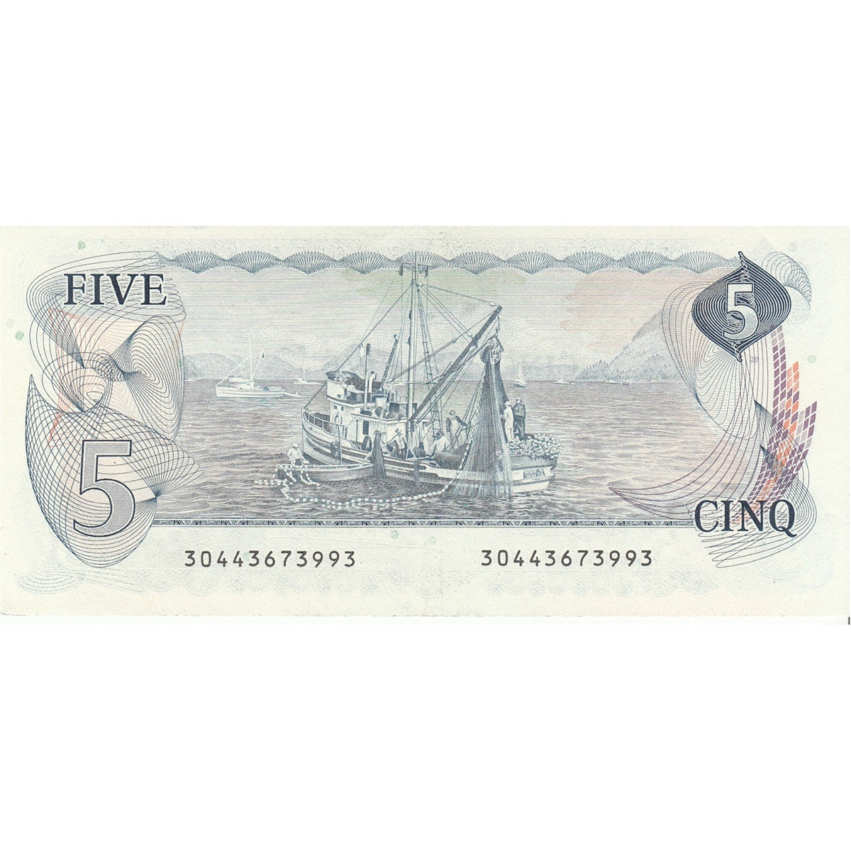 BC-53a 1979 Canada $5 Lawson-Bouey, EF-AU (EF45)