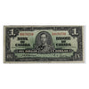 BC-21a 1937 Canada $1 Osborne-Towers, A/A, Fine (F12)
