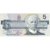 BC-56a 1986 Canada $5 Crow-Bouey, ENM, circ