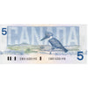 BC-56a 1986 Canada $5 Crow-Bouey, ENR, Circ