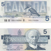 BC-56a 1986 Canada $5 Crow-Bouey, ENS, Uncirculated (MS60)