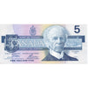 BC-56a 1986 Canada $5 Crow-Bouey, ENT, EF-AU (EF45)