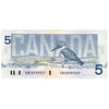 BC-56a 1986 Canada $5 Crow-Bouey, ENU, Uncirculated (MS60)