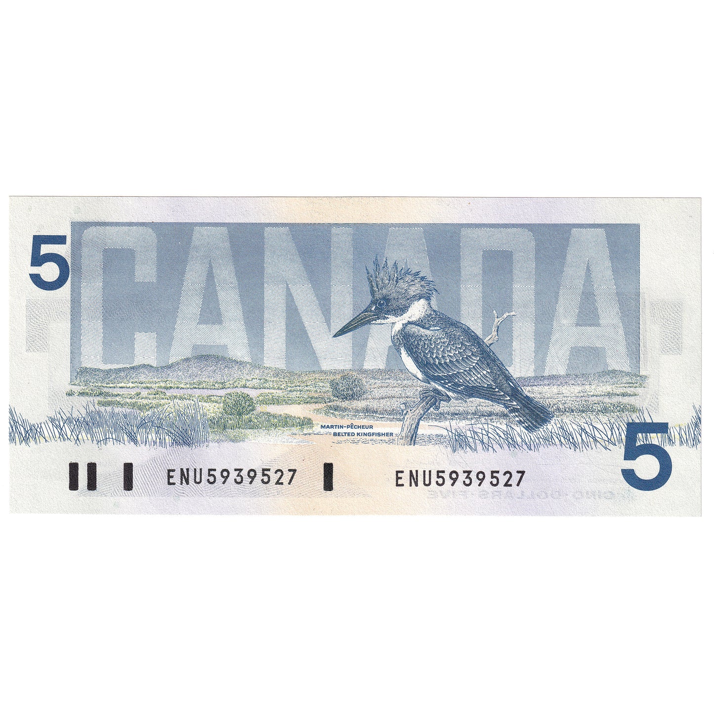 BC-56a 1986 Canada $5 Crow-Bouey, ENU, Uncirculated (MS60)