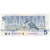 BC-56a 1986 Canada $5 Crow-Bouey, ENY, Choice Uncirculated (CUNC63)