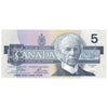BC-56a 1986 Canada $5 Crow-Bouey, EOA, Choice Uncirculated (CUNC63)