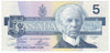 BC-56a 1986 Canada $5 Crow-Bouey, EOD, Choice Uncirculated (CUNC63)
