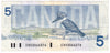 BC-56aA-i 1986 Canada $5 Crow-Bouey, ENX with Blue BPN, Very Fine (VF20)