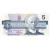 BC-56a-i 1986 Canada $5 Crow-Bouey, EON, Choice Uncirculated (CUNC63)