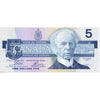 BC-56a-i 1986 Canada $5 Crow-Bouey, EOS, Almost Uncirculated (AU50)