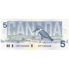 BC-56a-i 1986 Canada $5 Crow-Bouey, EOT, Choice Uncirculated (CUNC63)