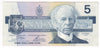 BC-56a-i 1986 Canada $5 Crow-Bouey, EOU, EF-AU (EF45)