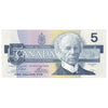 BC-56a-i 1986 Canada $5 Crow-Bouey, EOW, AU-UNC (AU55)