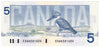 BC-56a-i 1986 Canada $5 Crow-Bouey, EOW, CUNC