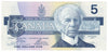 BC-56a-i 1986 Canada $5 Crow-Bouey, EOW, CUNC