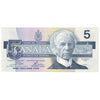 BC-56a-i 1986 Canada $5 Crow-Bouey, EOW, EF-AU (EF45)
