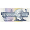 BC-56a-i 1986 Canada $5 Crow-Bouey, EOY, AU-UNC