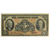 220-28-02 1938 The Dominion Bank $5 Carlisle-Rae, Fine (F12)