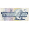 BC-56b 1986 Canada $5 Thiessen-Crow, EPC, F
