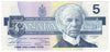 BC-56b 1986 Canada $5 Thiessen-Crow, EPH, CUNC