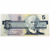 BC-56b 1986 Canada $5 Thiessen-Crow, EPK, Circ