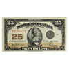 DC-24a 1923 Dominion 25-cent Shinplaster, Hyndman-Saunders, Authorized, VF-EF (VF30)