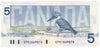 BC-56b 1986 Canada $5 Thiessen-Crow, EPR, AU-UNC